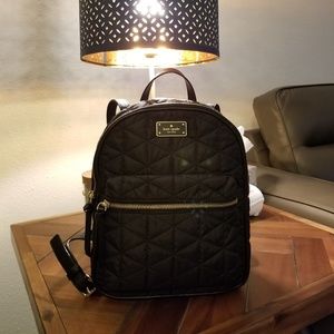 Kate Spade black backpack